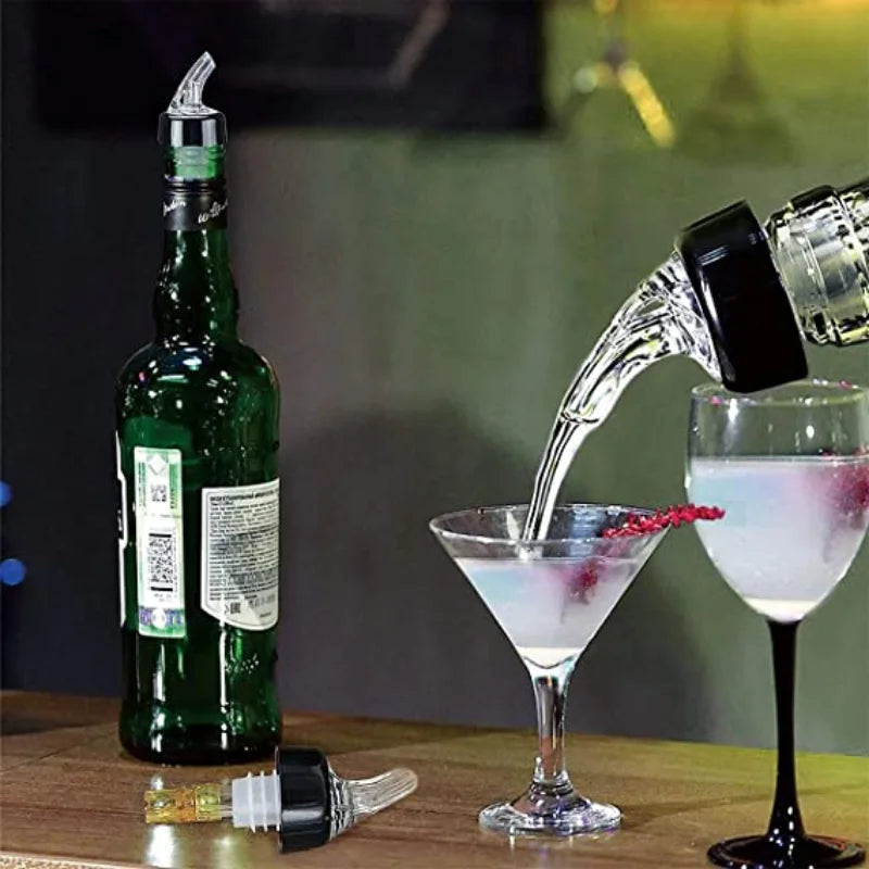 30ml Måttande Hällpip Droppkork Flaskpip - Measure Pourer