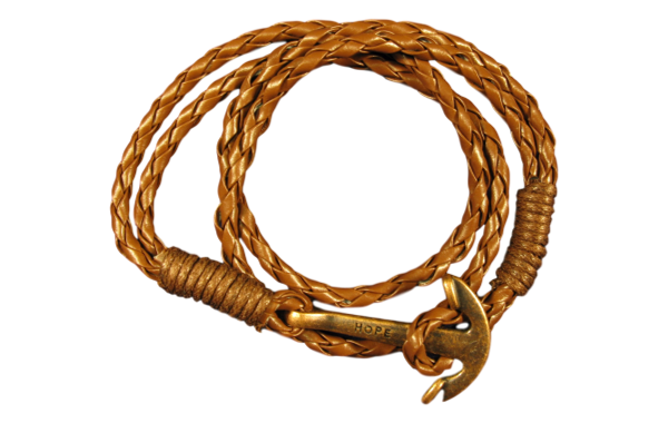 Armband_Ljusrunt_Med_Ankare_Hope_Brons