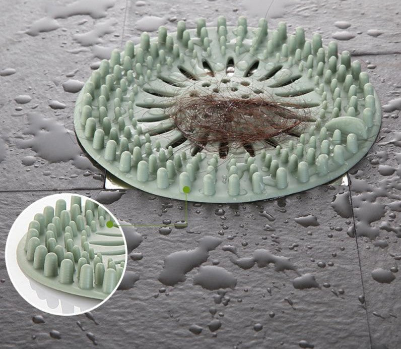 Badkarspropp som stoppar hår i avloppet - Hårfälla