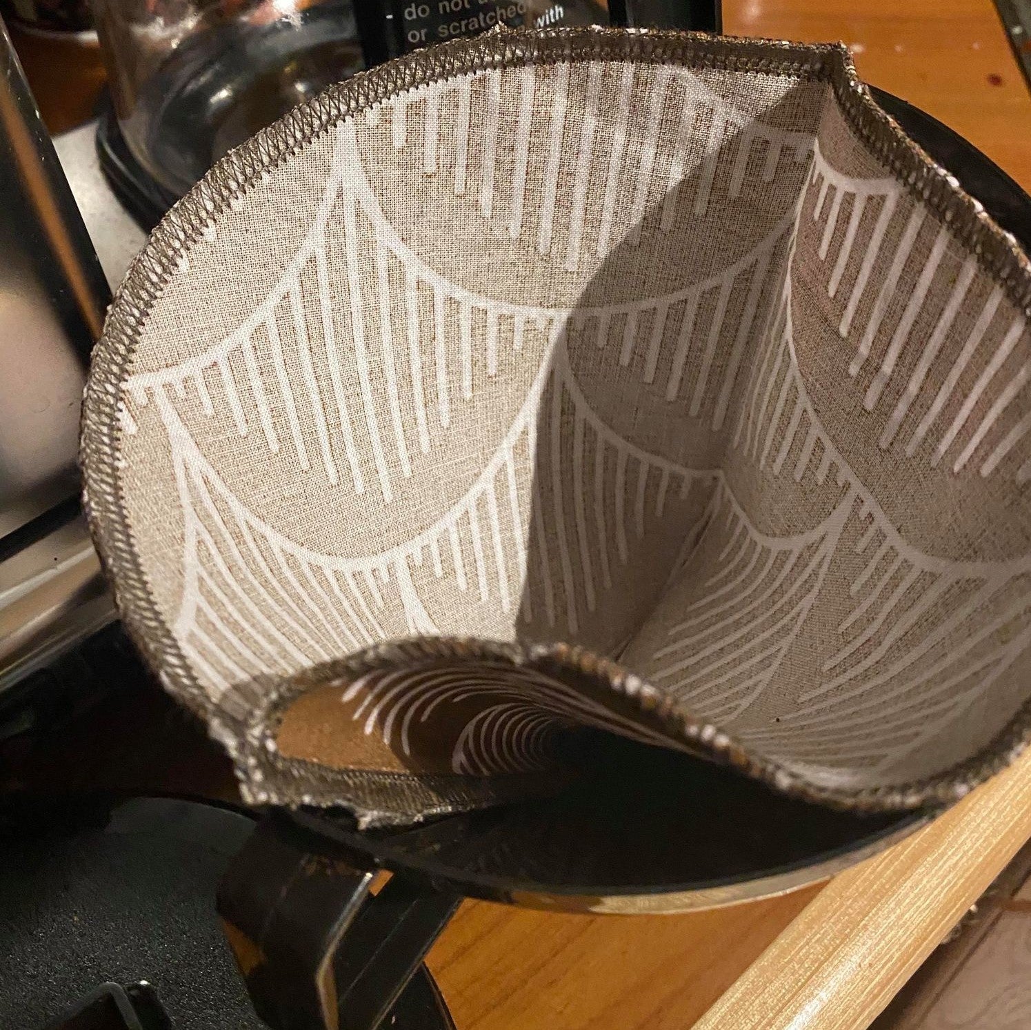 Ekologiskt och återanvändbart kaffefilter i bomull - Åsas Textil