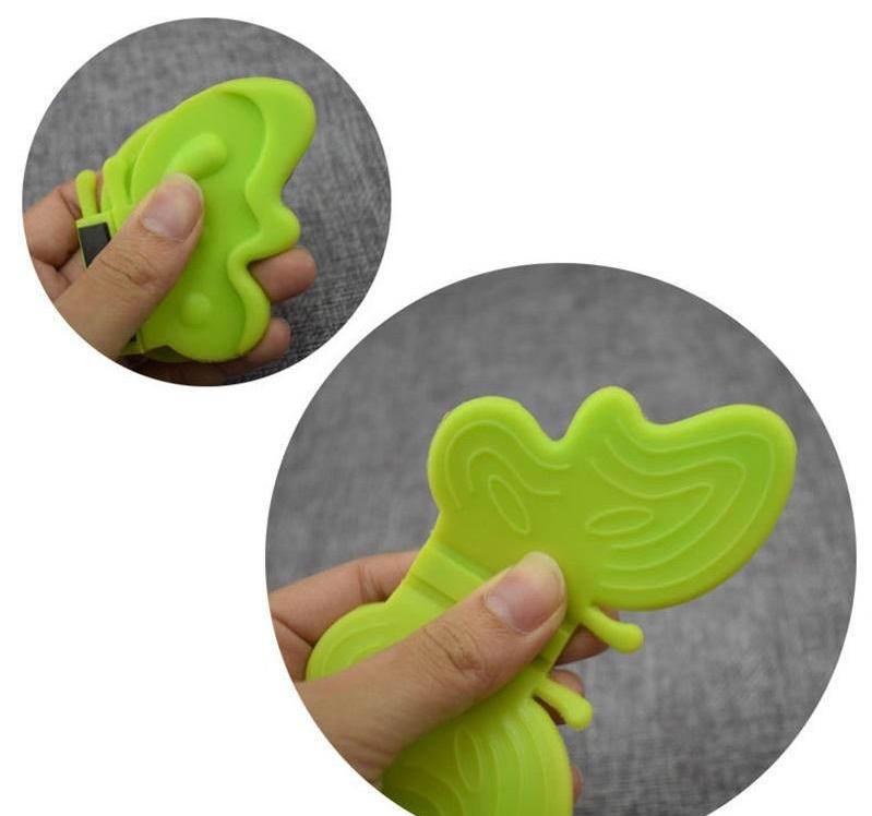 Grytlapp i silikon – Fjäril