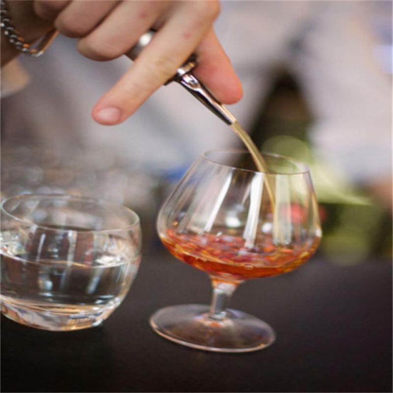 Flaskpip för drinkblandning