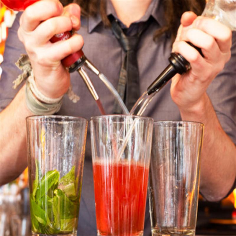 Flaskpip för drinkblandning