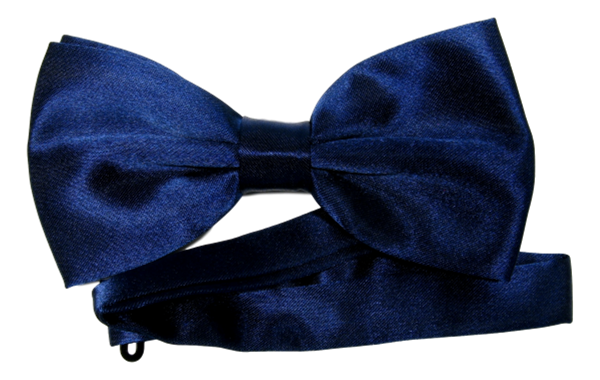 Blå enfärgad fluga