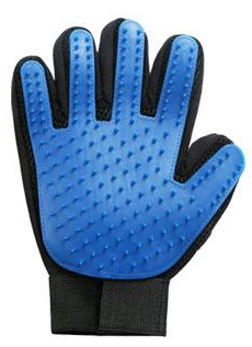 Borsthandske för hund och katt