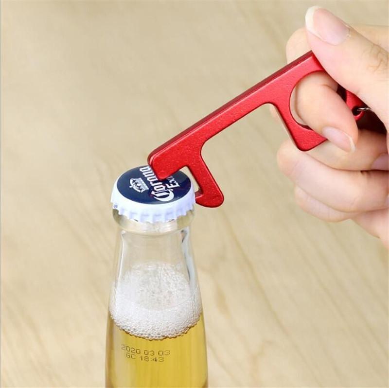 Hygienisk Nyckelring med Dörröppnare - Flera användningsområden