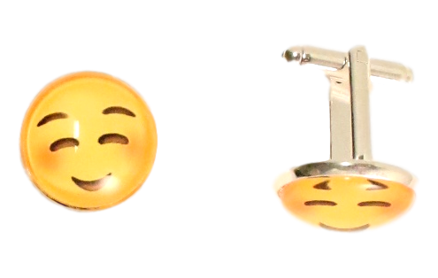 Manschettknapp Smilie
