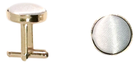 Manschettknappar med tyg