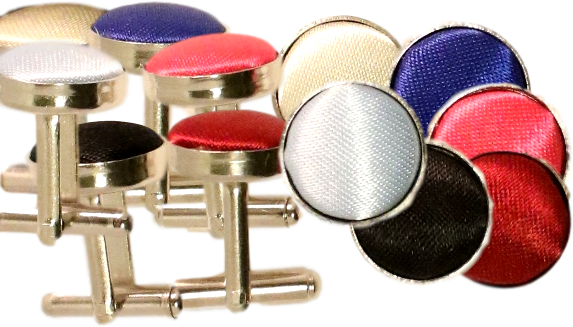 Manschettknappar Tyg