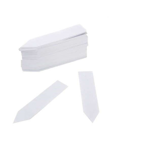 Plantetikett 10-pack i plast - Vit
