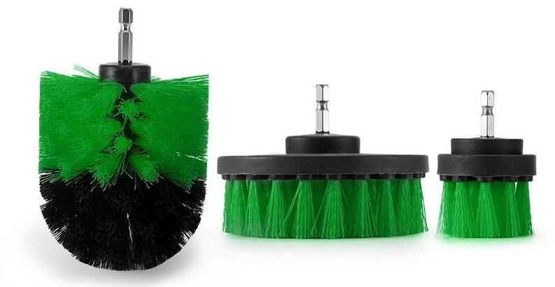 Rengöringsborstar för badrum och andra ytor som behöver rengöras