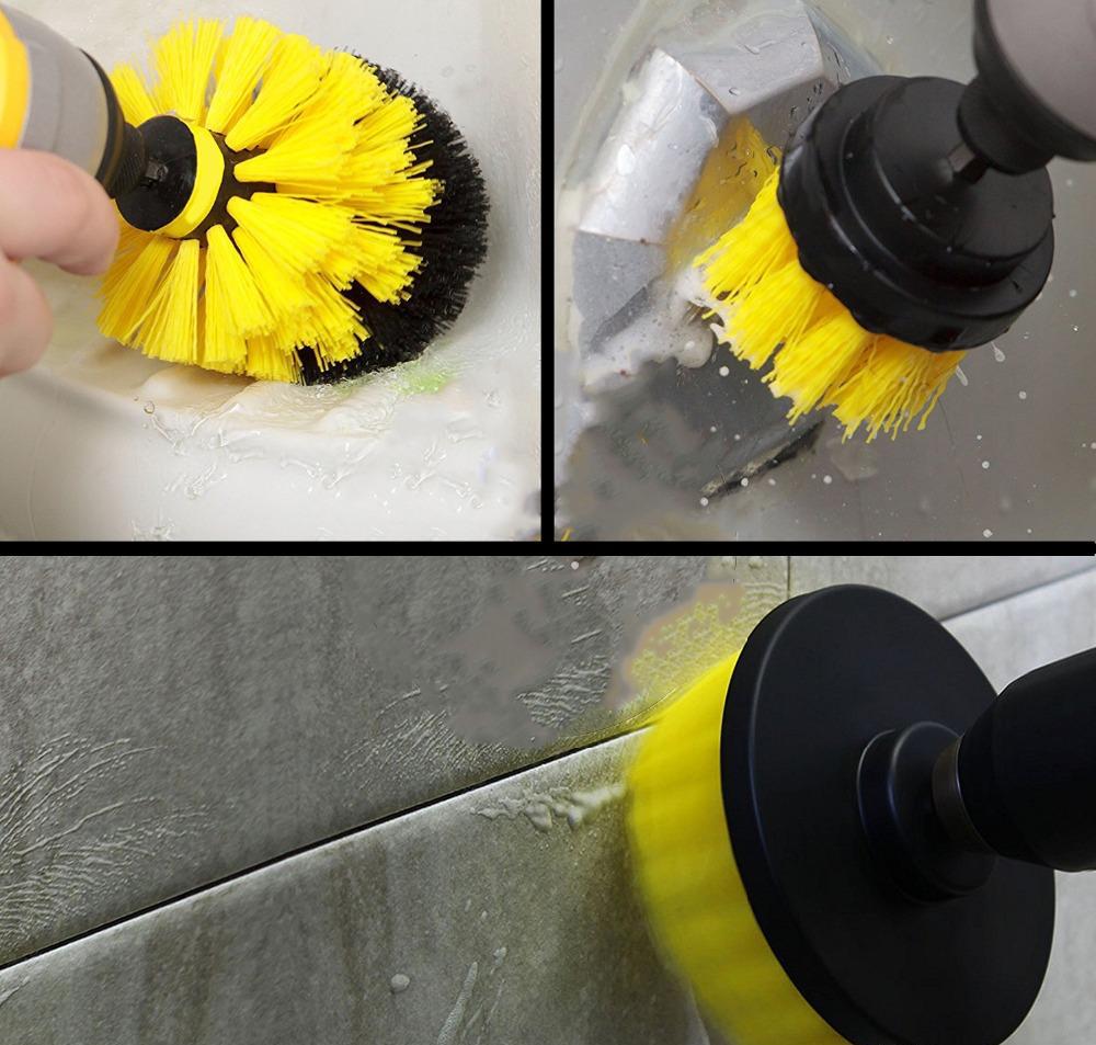 Rengöringsborstar för badrum och andra ytor som behöver rengöras