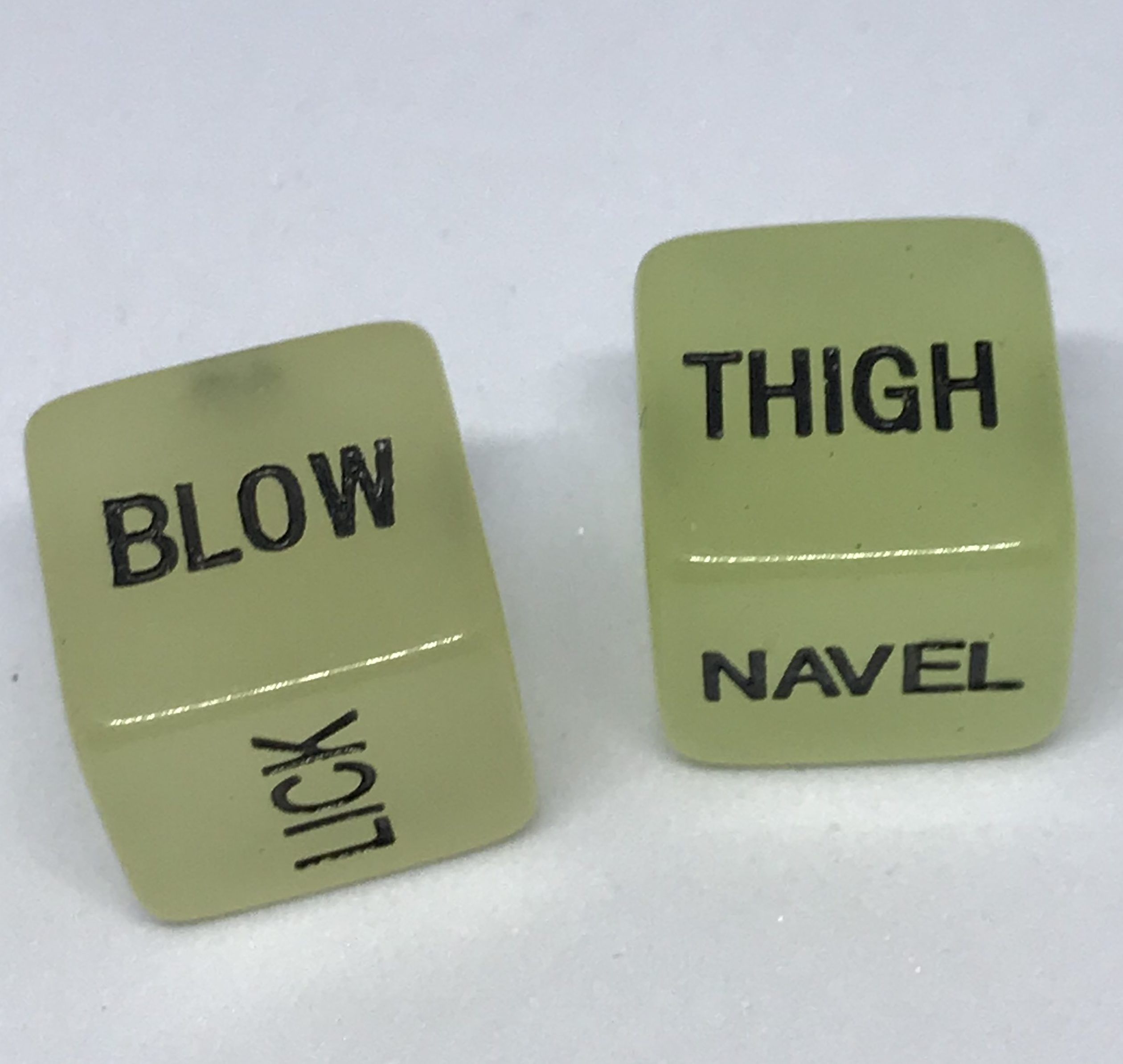 Förspelstärning - Sextärning - Självlysande tärning