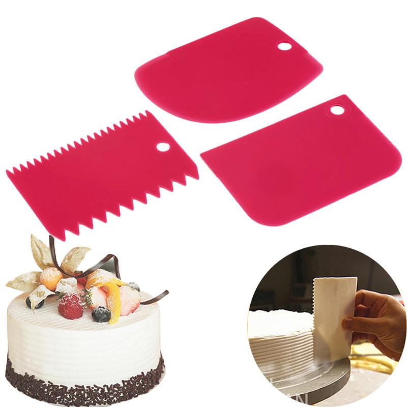 Degskrapa i plast - 3-pack