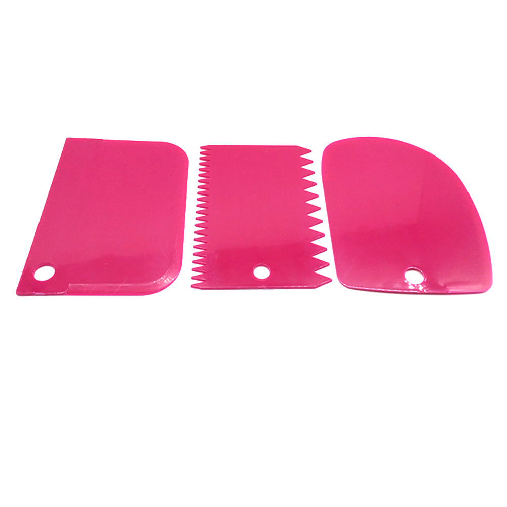 Degskrapa i plast - 3-pack