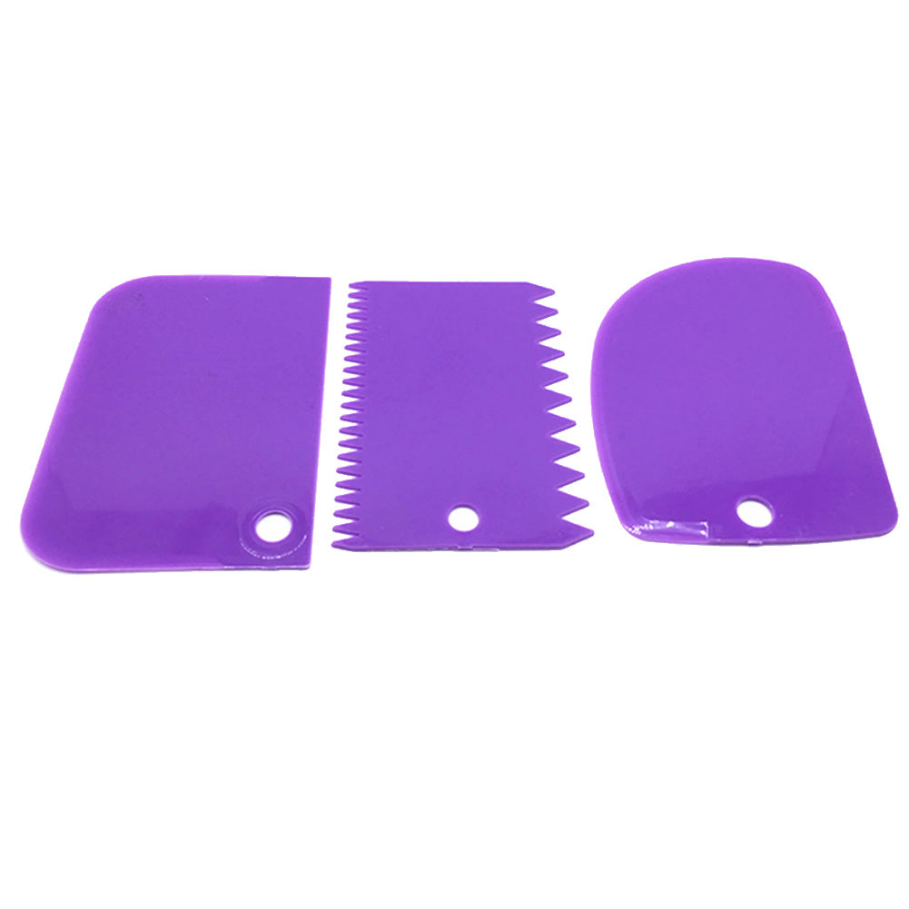 Degskrapa i plast - 3-pack