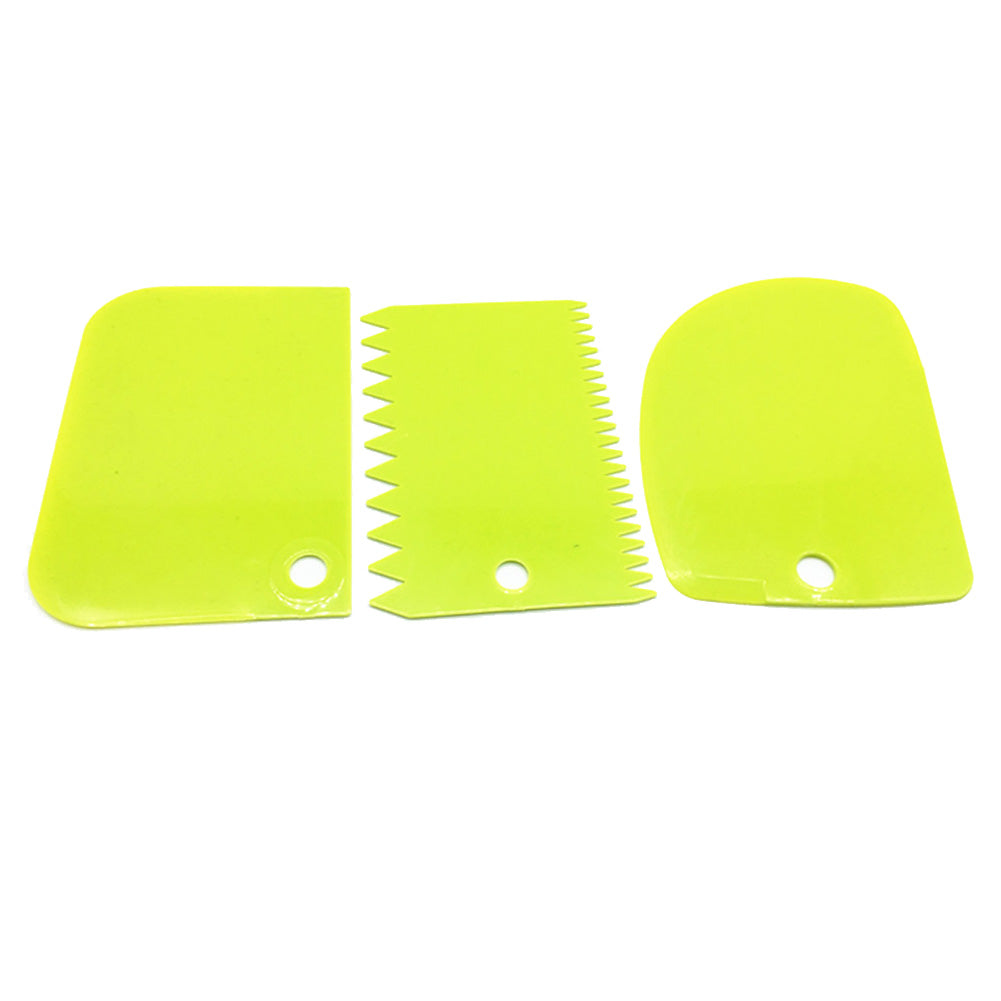 Degskrapa i plast - 3-pack