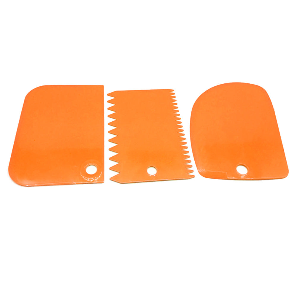 Degskrapa i plast - 3-pack
