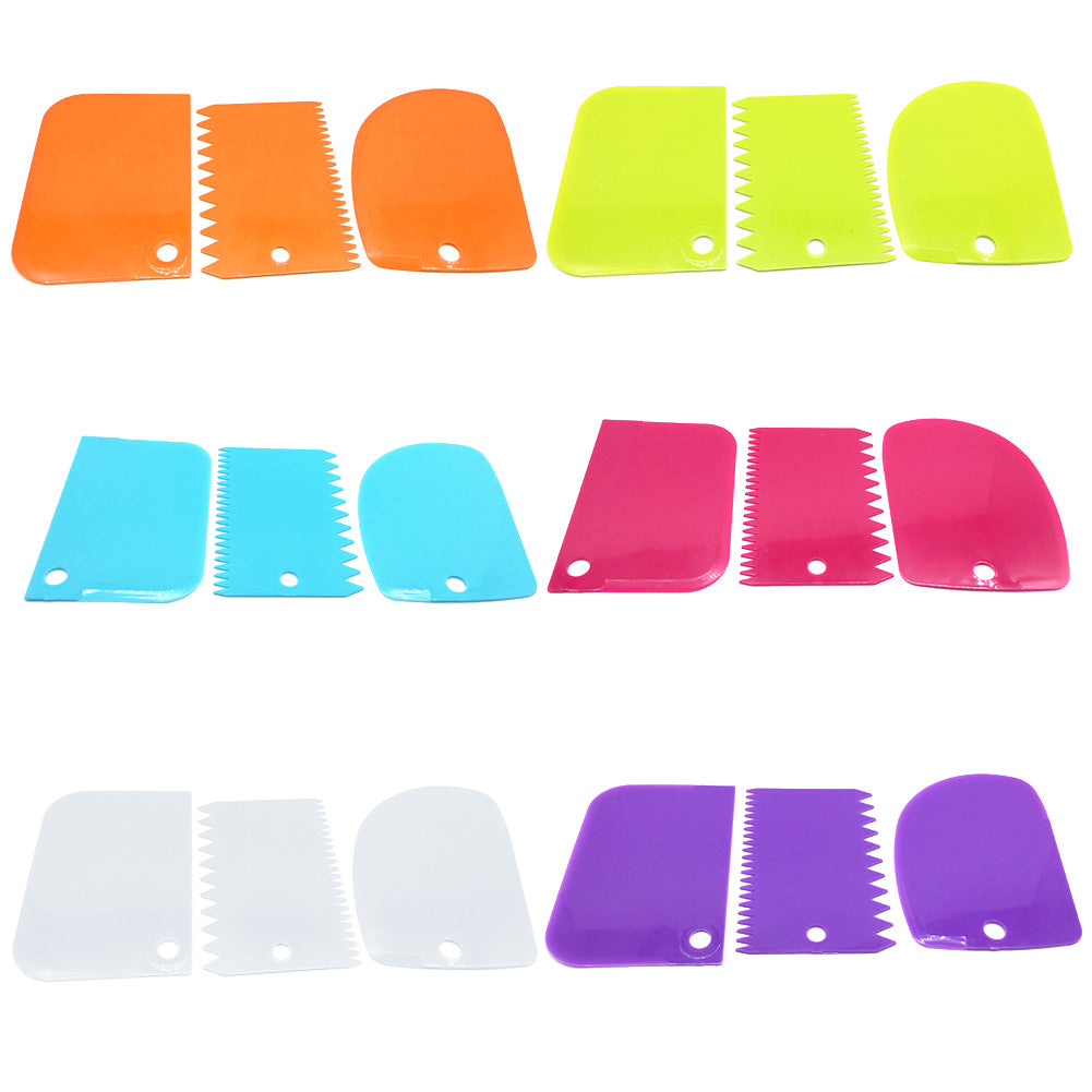 Degskrapa i plast - 3-pack