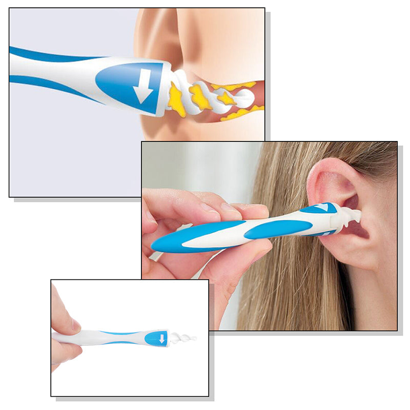 Öronrensare Skruv - Öronvax Spiral -Easy Swab Wax