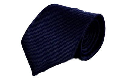 Svart och blå slips 8 cm