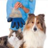 Borsthandske för hund och katt