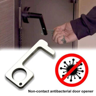 Hygienisk Nyckelring med Dörröppnare - Flera användningsområden