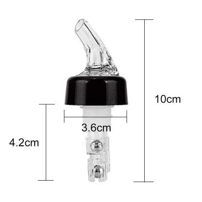 30ml Måttande Hällpip Droppkork Flaskpip - Measure Pourer